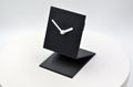 Z-Shaped Modern Minimalist Desk Clock – Geometric Angular Tabletop Decor
